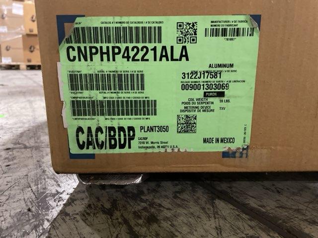 3.5 Ton AC/HP Horizontal Cased N Coil, R410A CFM 1750 - Image 7