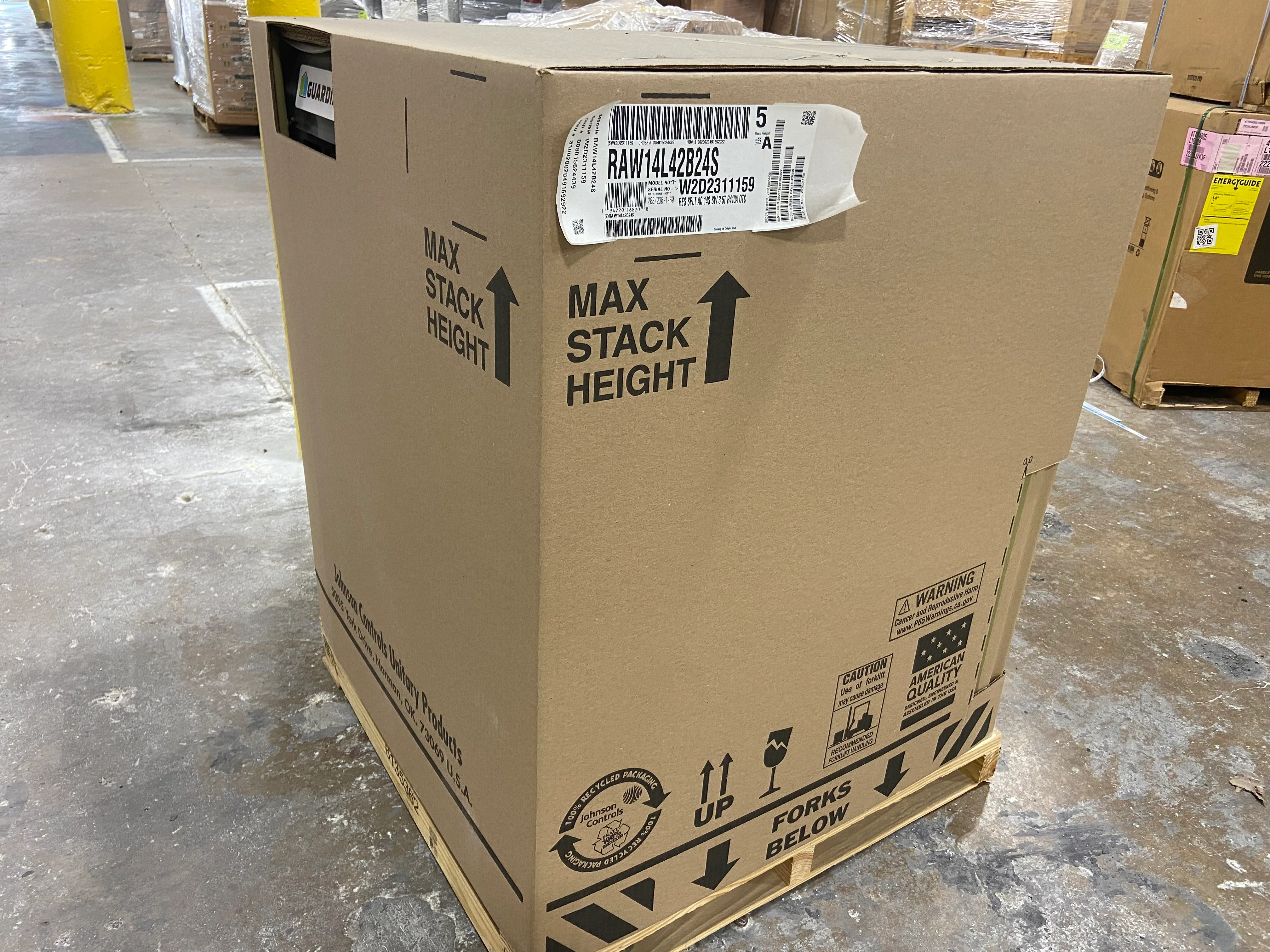 3.5 Ton Ac/HP LX Series Split System AC, 14 Seer, 208-230/60/1, R-410A - Image 5