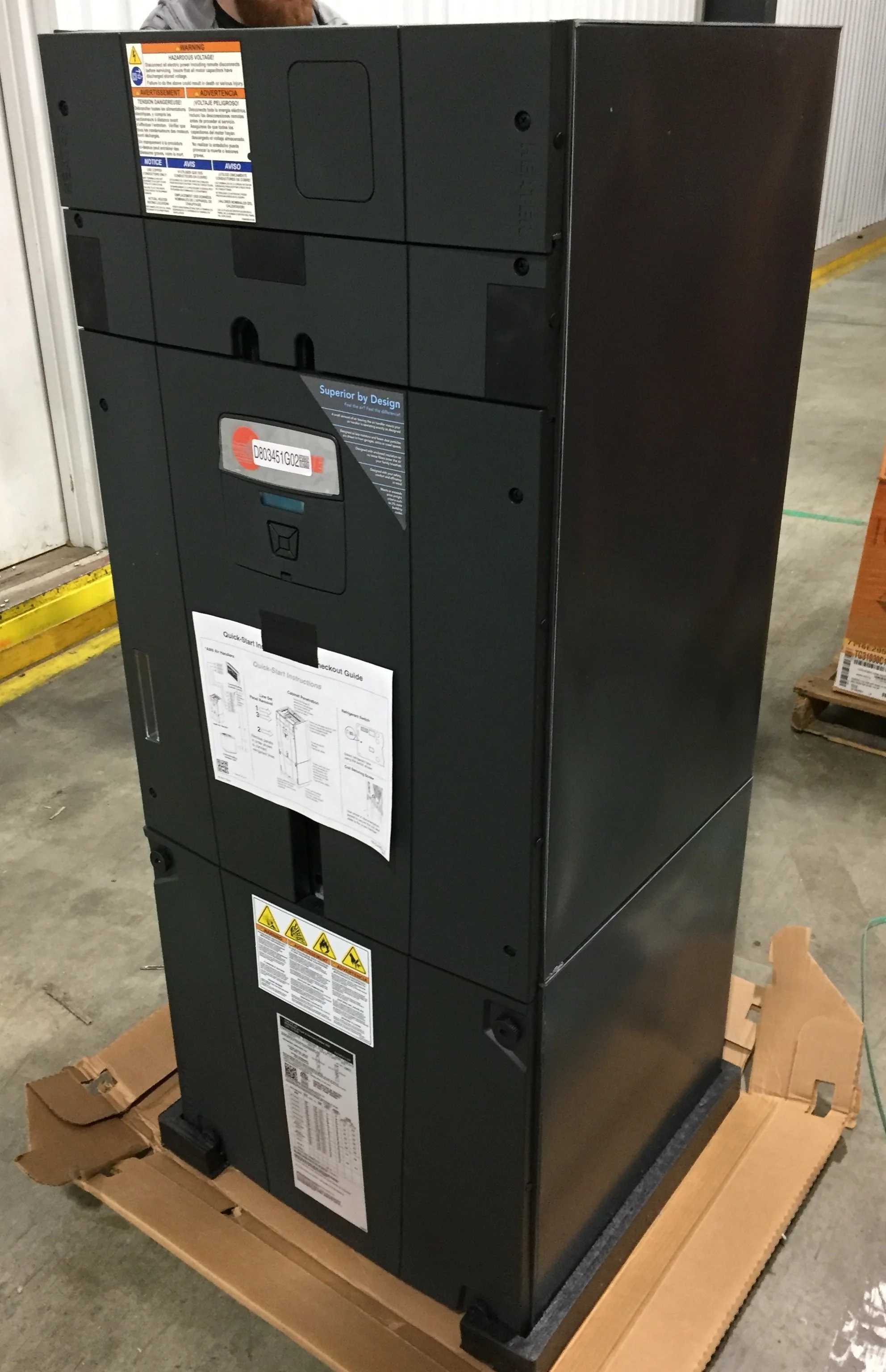 3.5 Ton AC/HP Multiposition Communicating Fan Coil Unit, 15 SEER 208-240/60/1 R-410A - Image 6
