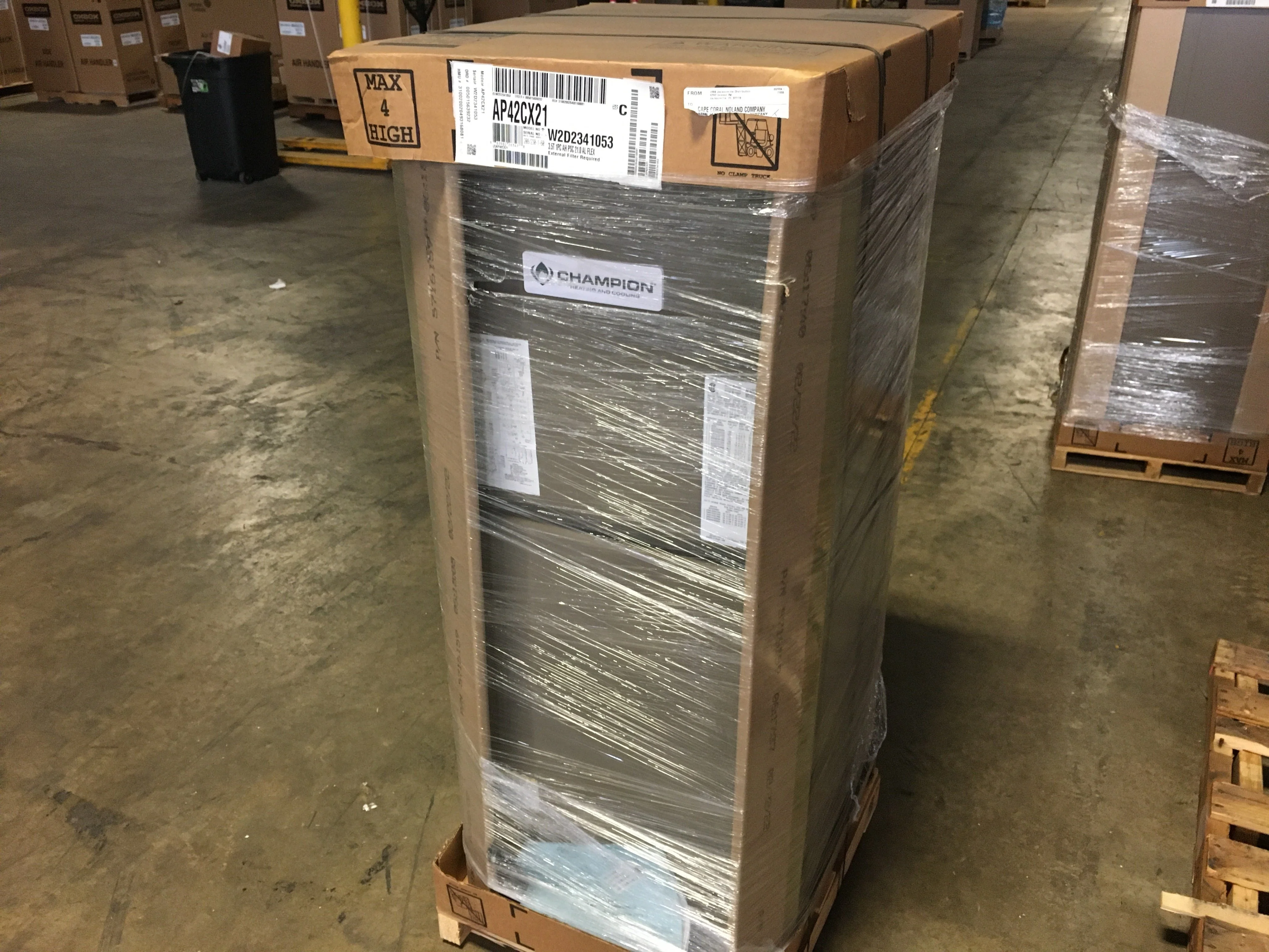 3.5 Ton AC/HP Multiposition PSC Fan Coil 208-230/60/1 R22/R-410A CFM 1707 - Image 3