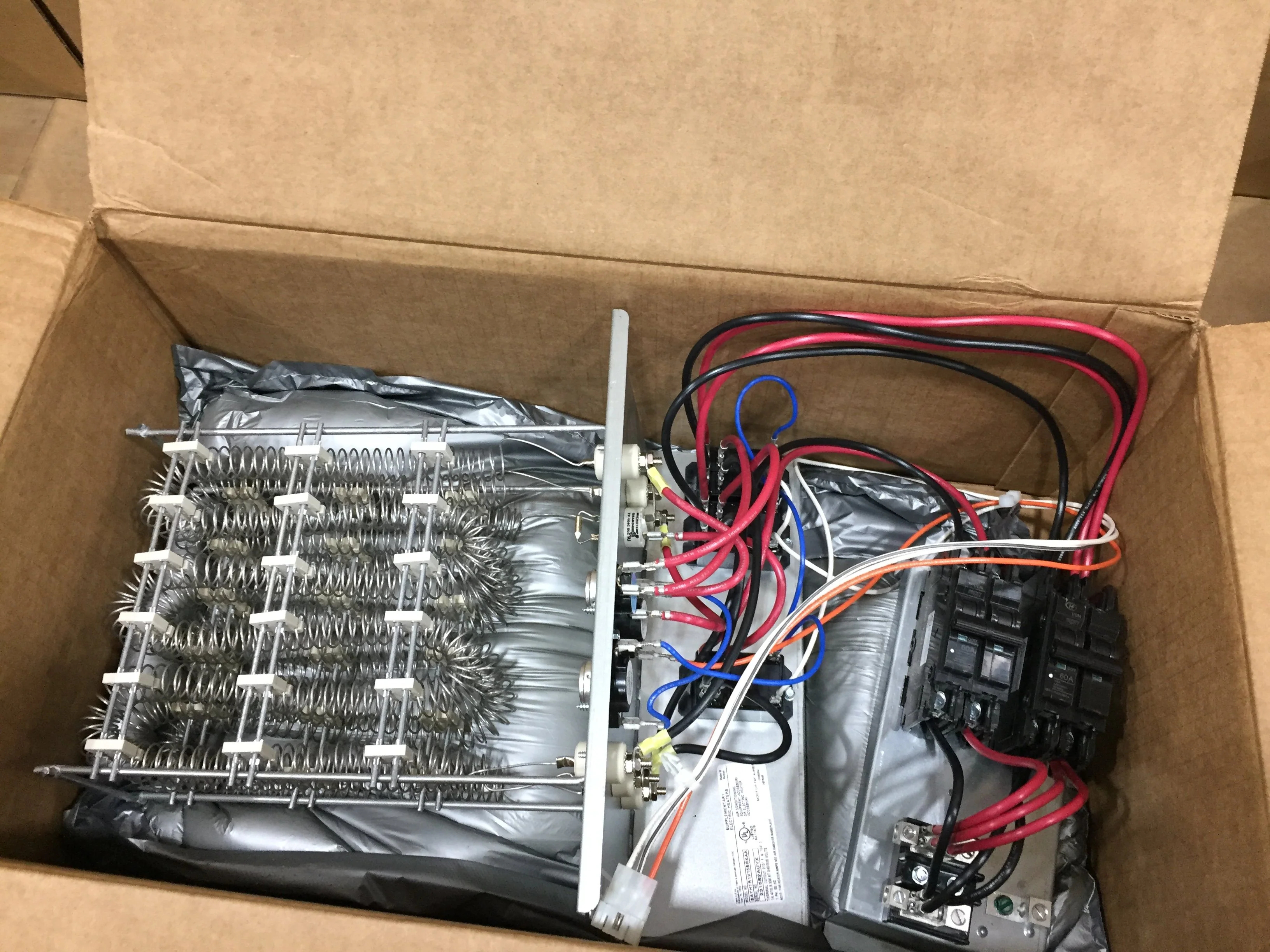 3.5 Ton Convertible Packaged AC Unit, 13.4 SEER2, R410A and 15 Kw Heat Kit W/2 60 Amp Breakers - Image 4