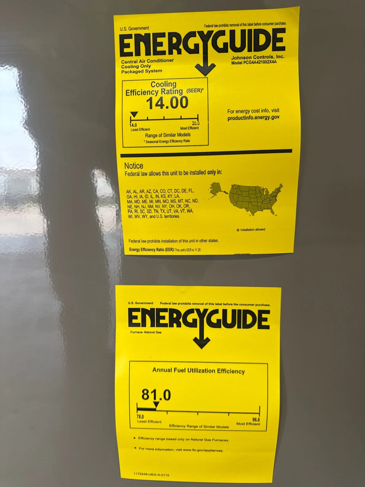 3.5 Ton Low NOx 1-Stg Convertible Natural Gas/Electric Packaged Unit, 14 SEER, 208-230/60/1, R410A - Image 4