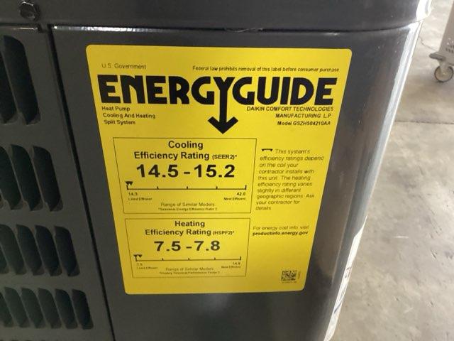 3.5 Ton Single-Stage Split-System Heat Pump 208-230/60/1 R410A 15.2 SEER2 - Image 5