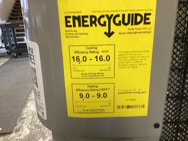 3.5 Ton Single Stage Split-System Heat Pump 208-230/60/1 R410A 16 SEER - Image 6