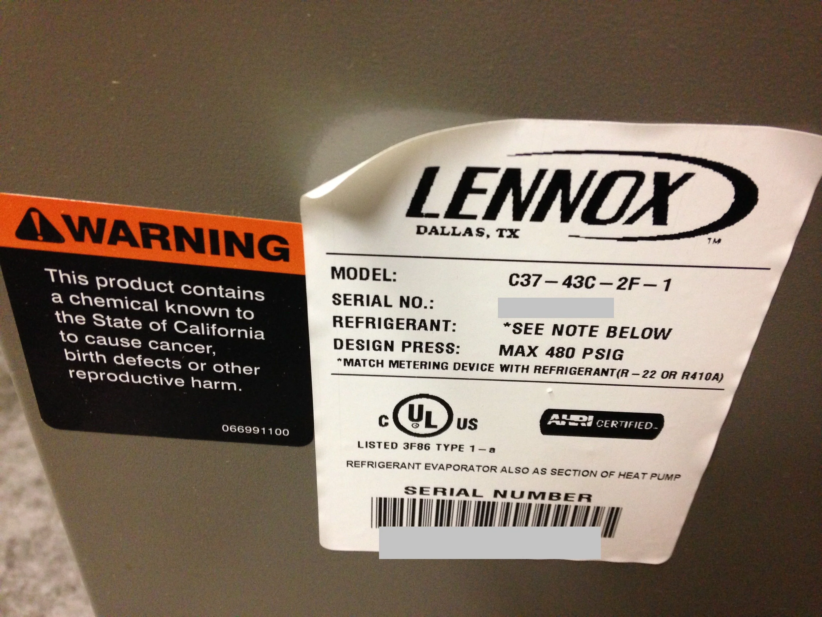 3.5 Ton SS AC R410A 13 Seer and 3.5 Ton Upflow Cased Evap Coil - Image 4