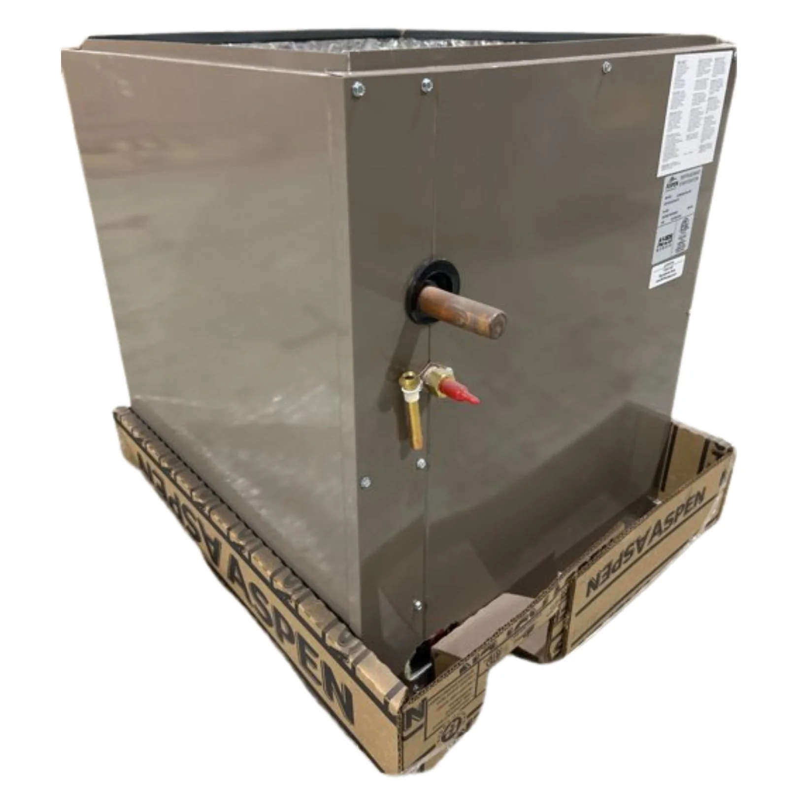 3.5 Ton SS HP R-410A 14 SEER and 75,000 BTU Up/Horz Furnace 80% and 4 Ton Up/Down Cased A Coil - Image 3