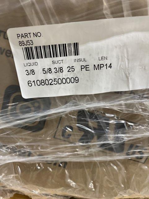 3/8"L X 5/8"S X 3/8"W X 25' Line Set, Sweat - Image 4