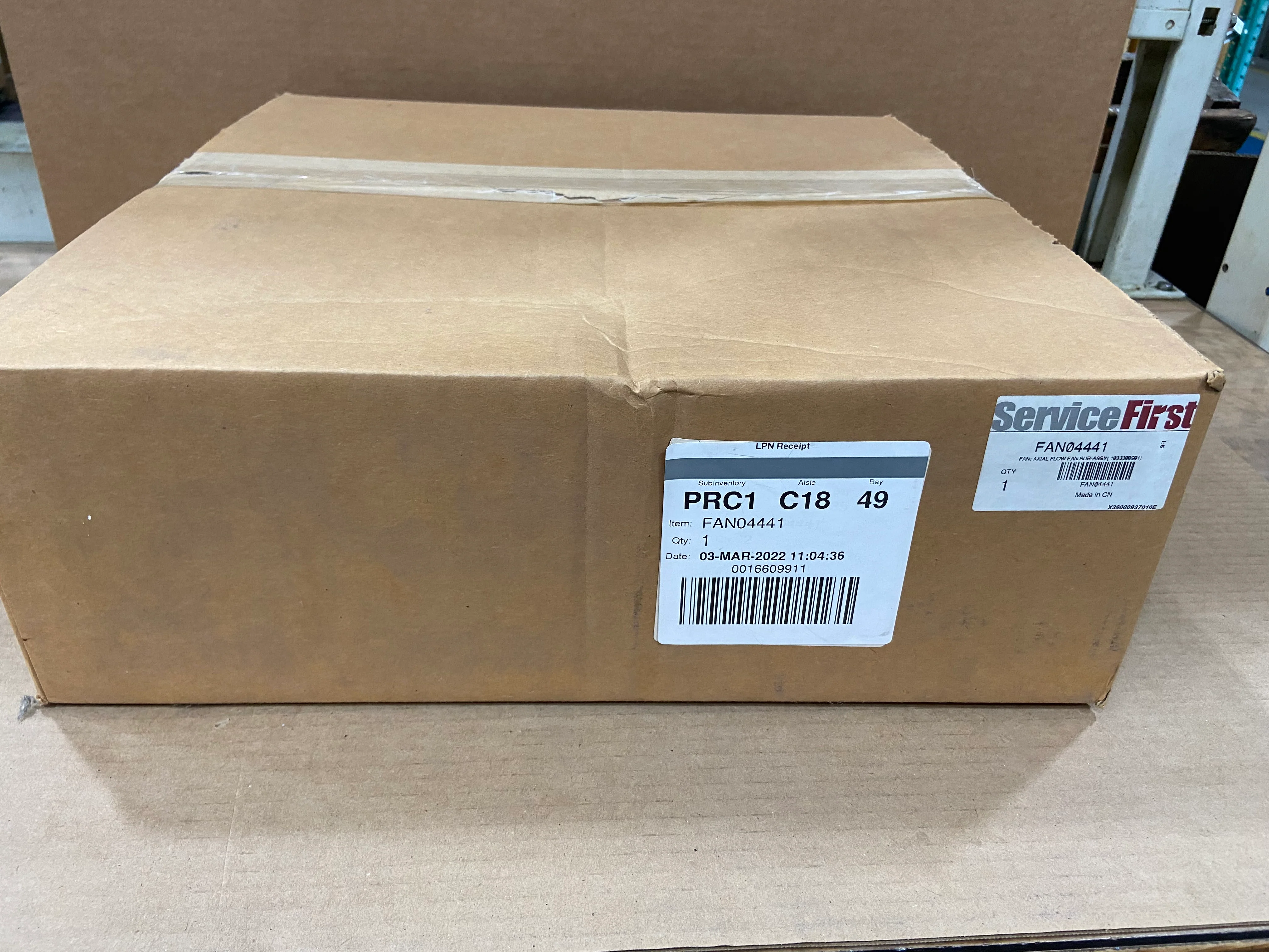 3 Blade Axial Flow Fan Assembly 1/4" Bore - Image 5