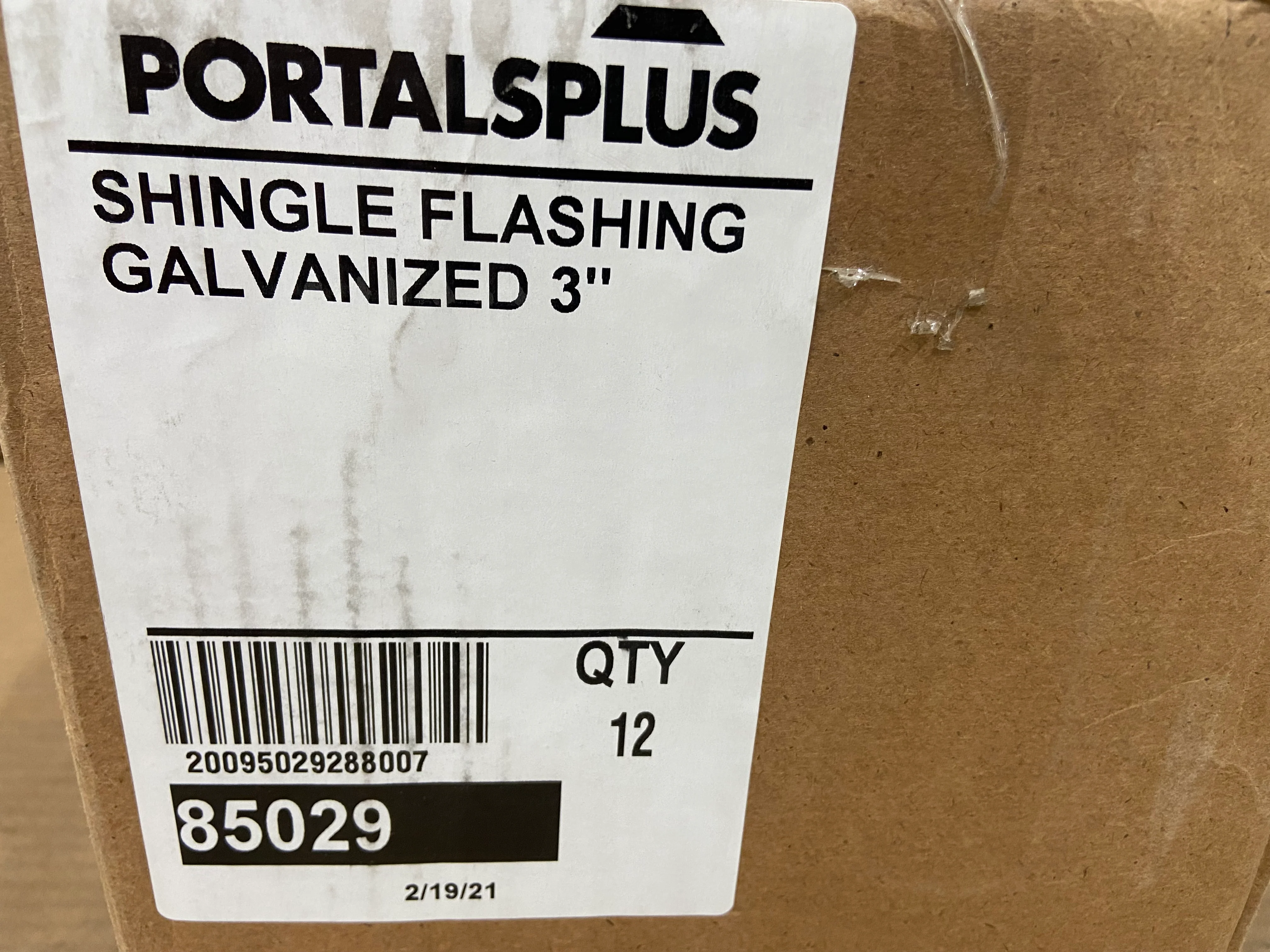 3" All Pipe No-Caulk Galvanized Roof Flashing **Sold as 12 Per Box**" - Image 5