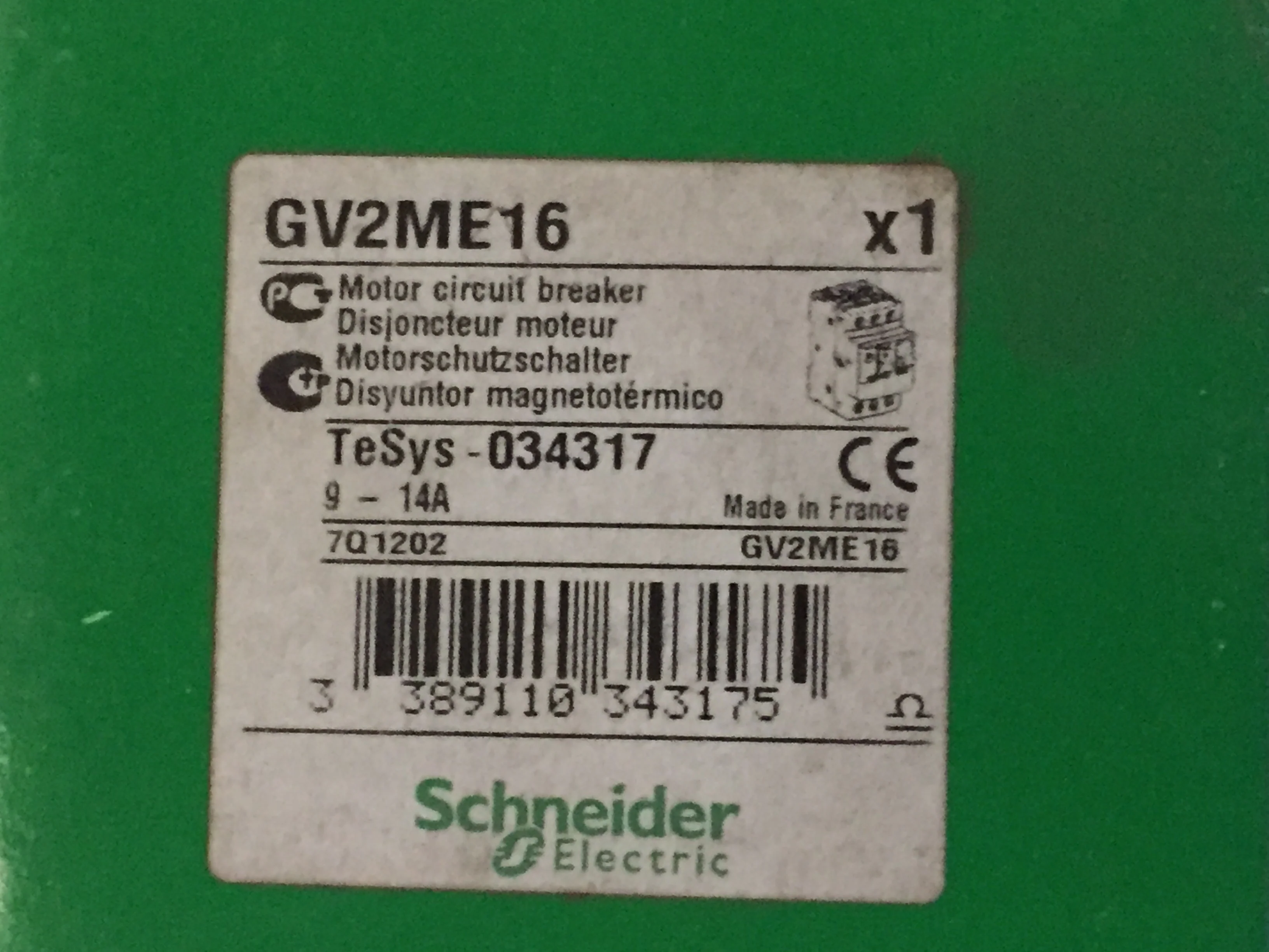 3 Pole 9-14A Motor Circuit Breaker - Image 5