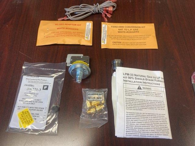 3 Ton 1-Stg Convertible Natural Gas/Electric Packaged Unit 13.4 SEER2 and Propane Gas Conversion Kit - Image 2