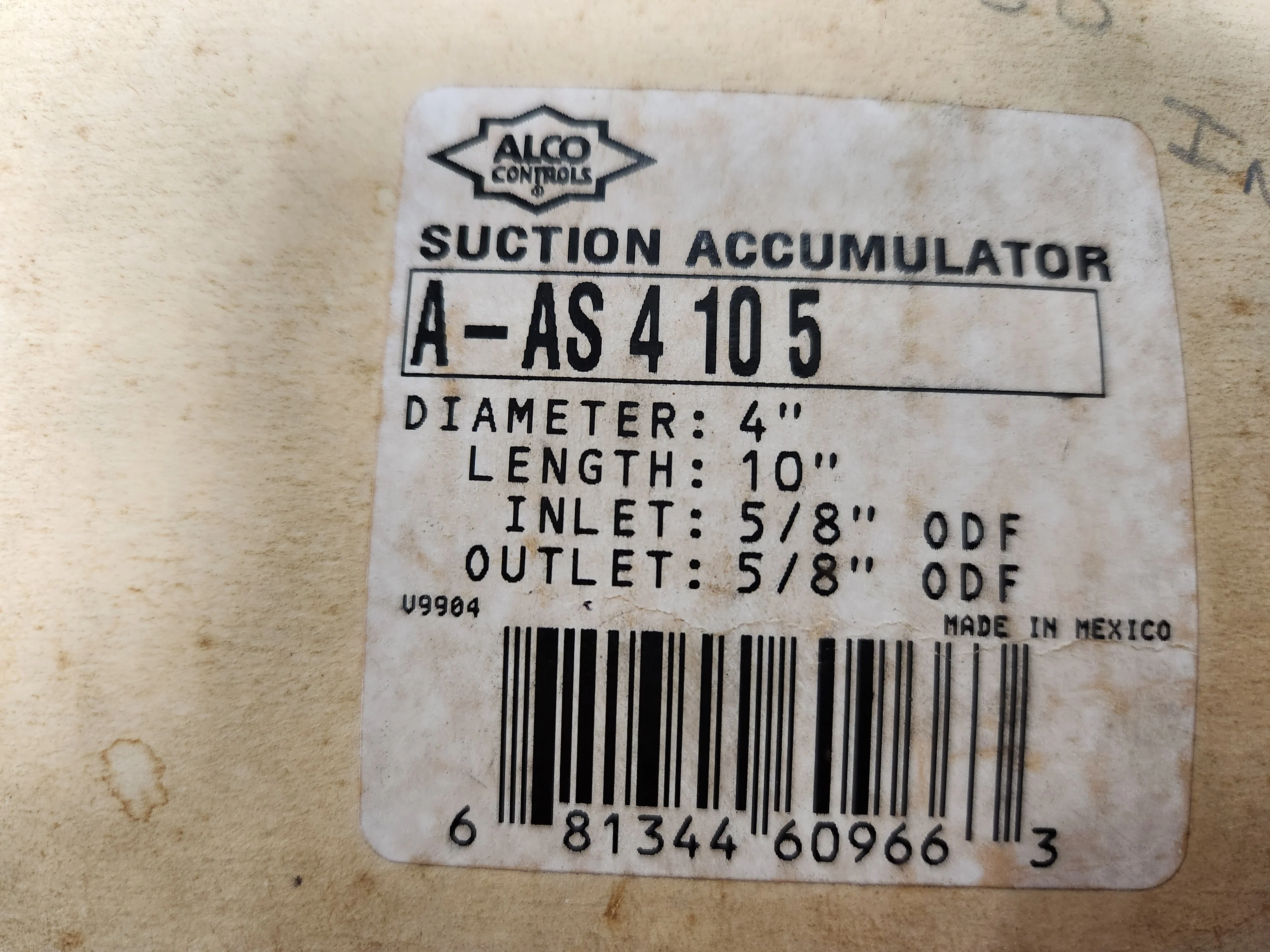 3 TON 5/8" SUCTION LINE ACCUMULATOR - Image 3