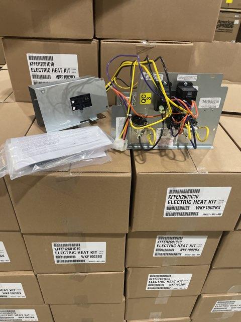 3 Ton AC/HP ECM Multi Fan Coil 208-230/60/1 R-410A CFM 1225 and 10 kW Electric Heat Kit with Breaker - Image 4