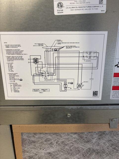 3 Ton AC/HP ECM Wall Mounted Air Handler With 8 KW Heat, 208-230/60/1 R22/R-410A CFM 1360 - Image 4