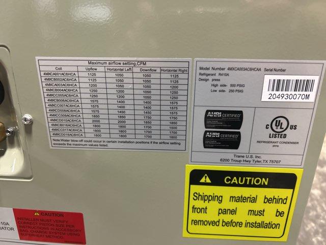 3 Ton AC/HP Multiposition Cased A Coil, R410A CFM 1148 - Image 5