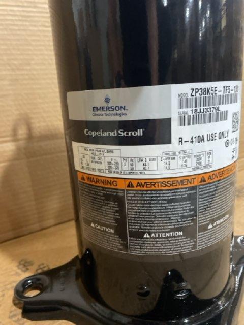 3 Ton AC Scroll Compressor 200-230/50-60/3 R410A - Image 3