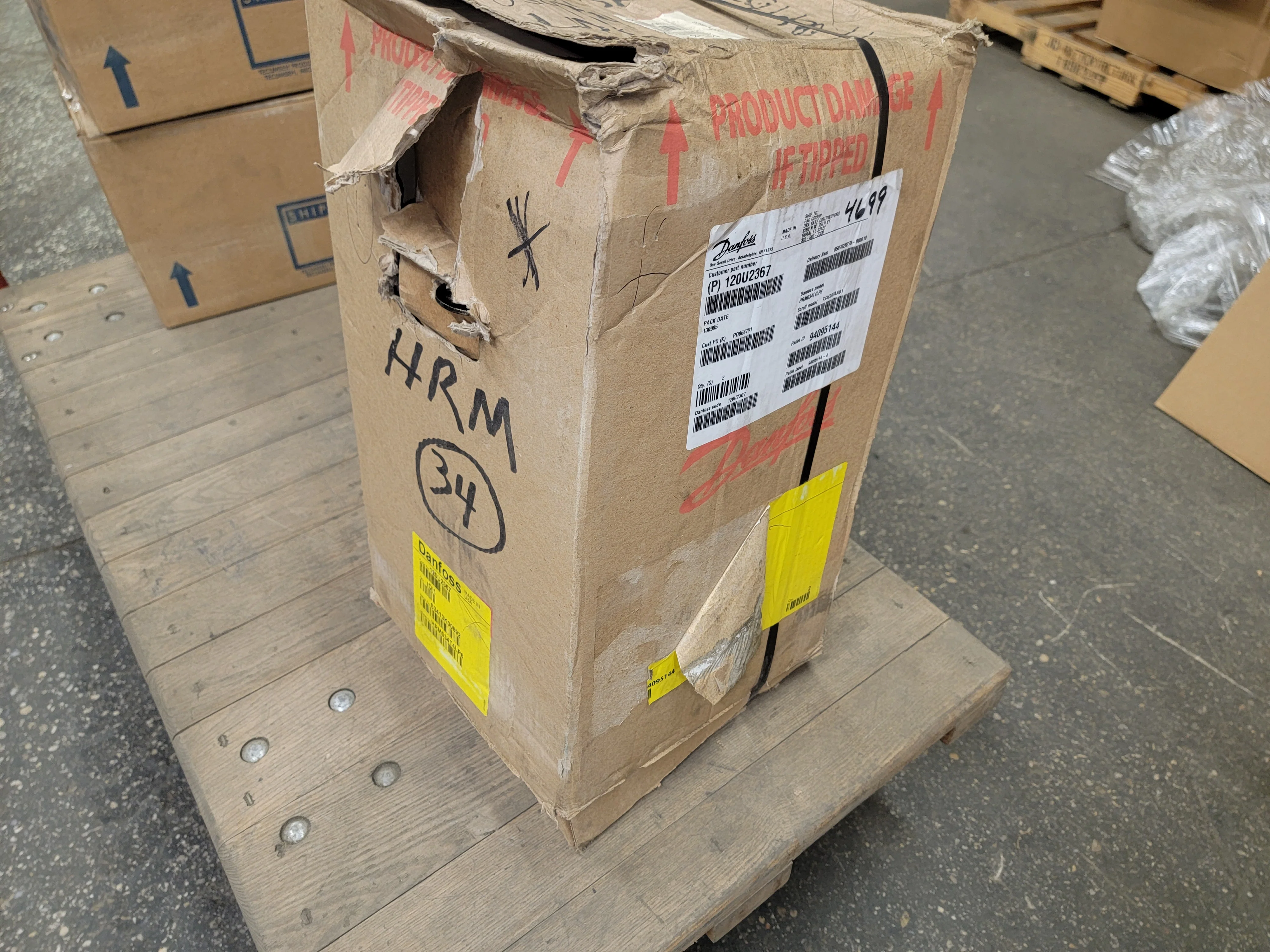 3 Ton Ac/HP High Temp R-22 Scroll Compressor, 380-415-460/50-60/3 - Image 5