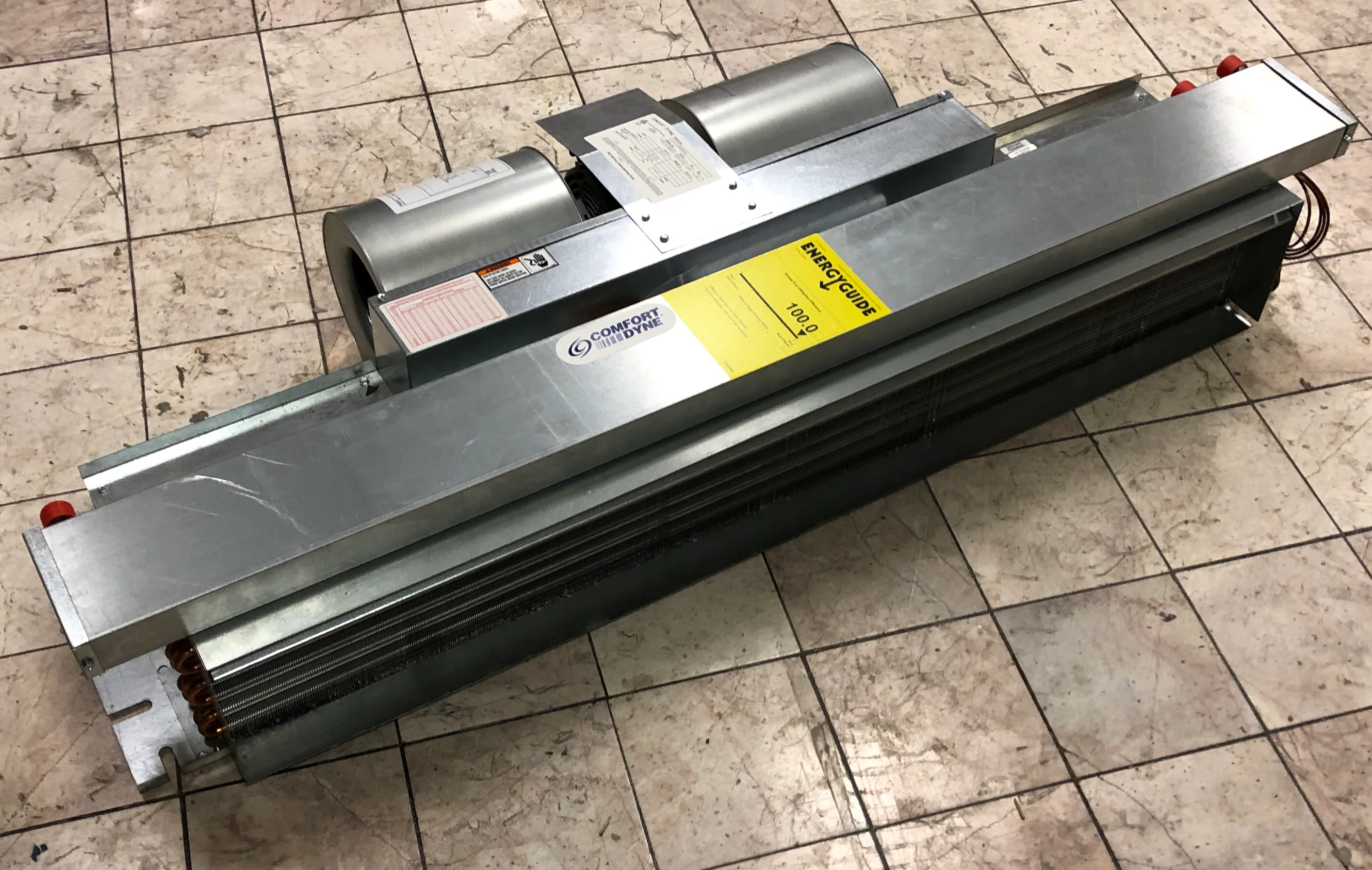 3 Ton AC/HP Horizontal Uncased Ceiling Mounted Fancoil/W 10 Kw Electric Heat, 208-240/60/1 R-410A - Image 3