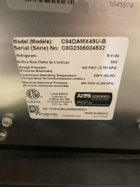 4 Ton AC/HP Upflow/Downflow Uncased A Coil, R410A CFM 1600 - Image 5