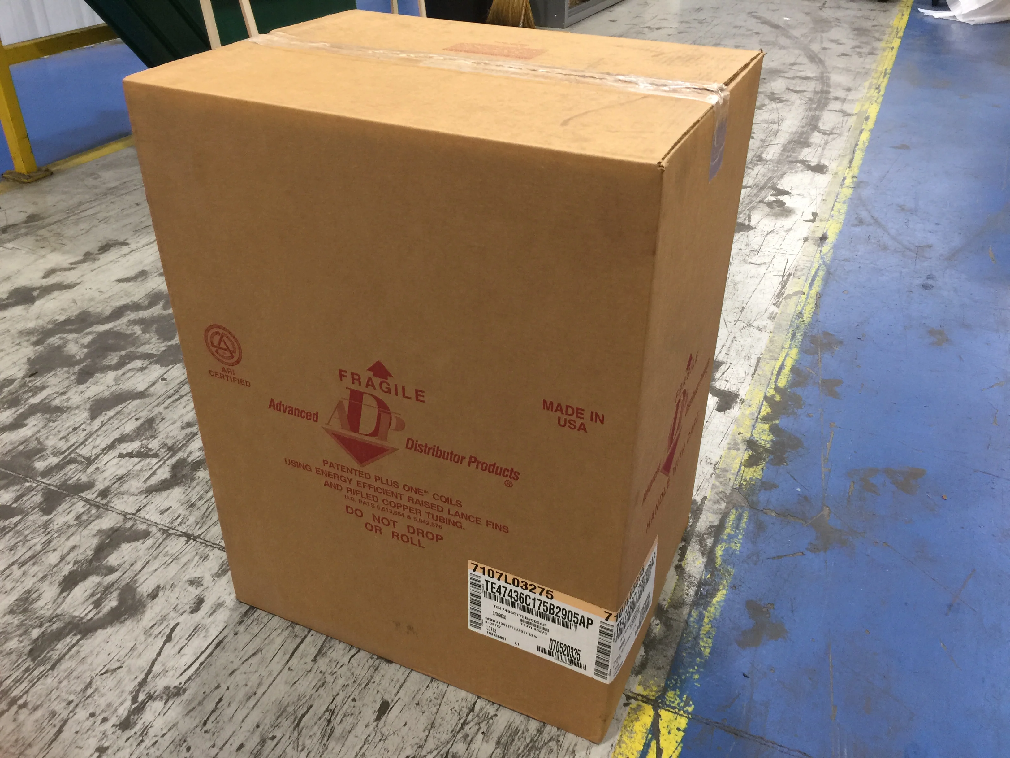 3 TON AC/HP UPFLOW / MULTI-POSTION CASED LEFT HAND DRAIN "A" COIL R22 - Image 9