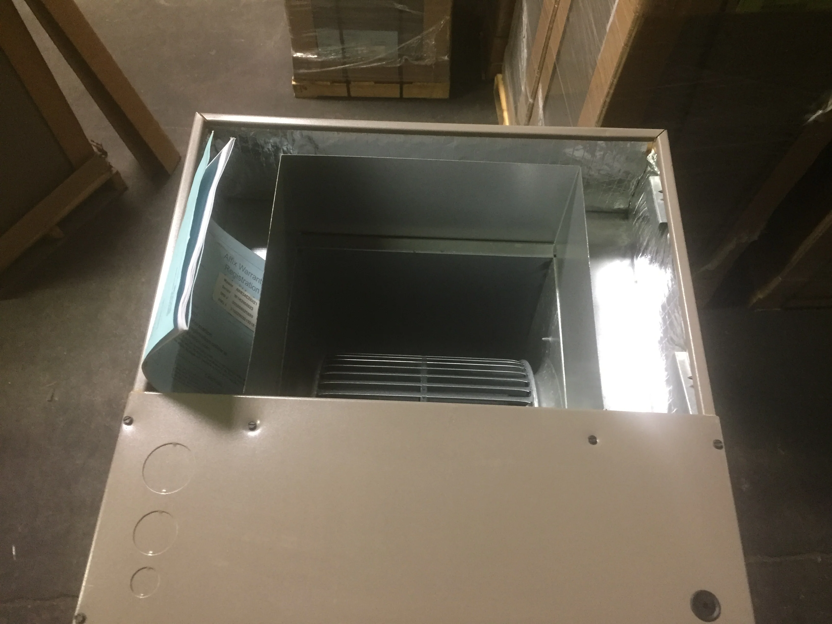 3 Ton AC/HP Upflow/Horizontal Fancoil, 13 SEER 208-230/60/1 R-22/R410A CFM 1000 - Image 3