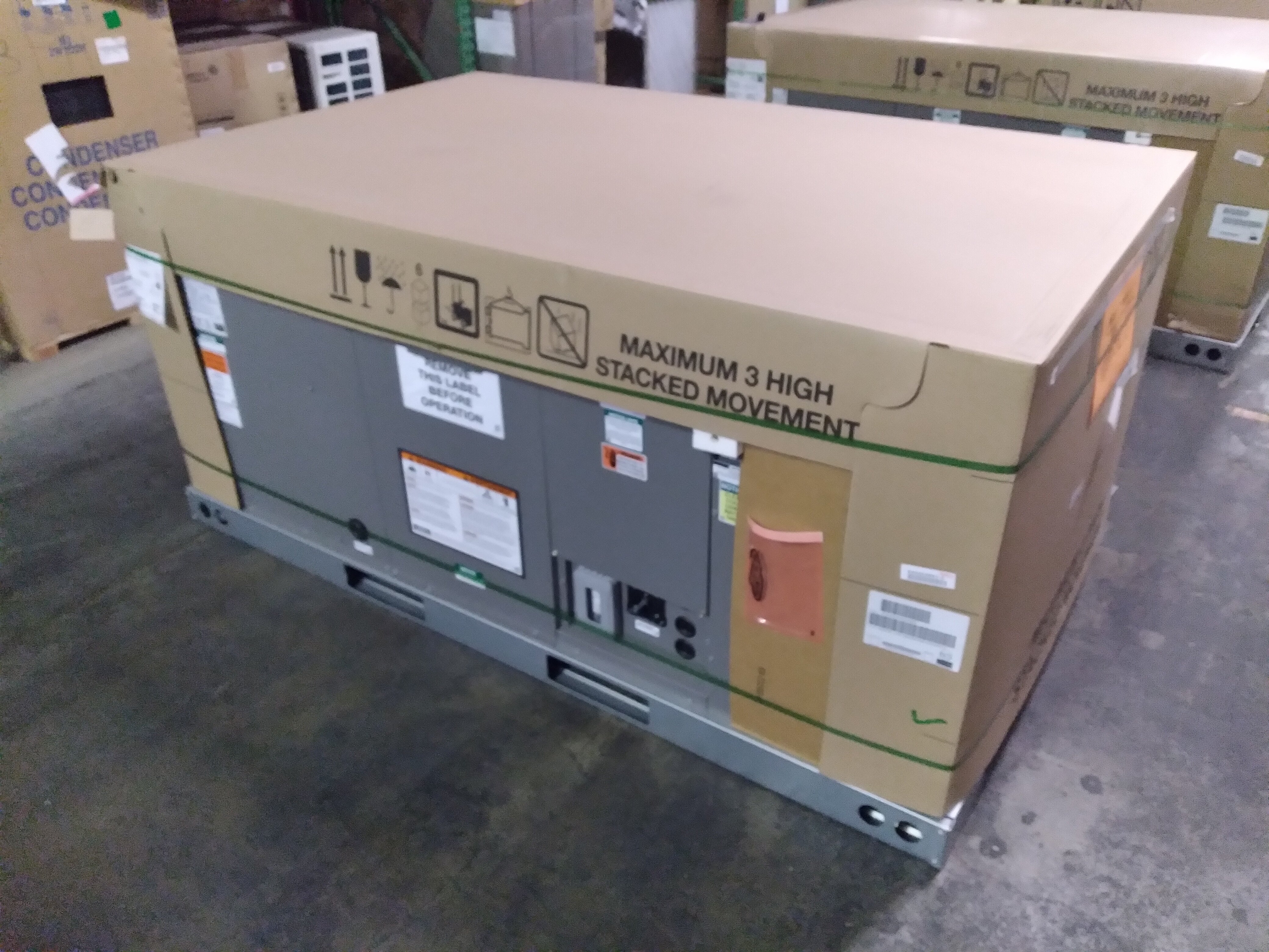 3 Ton Convertible Natural Gas/Electric Packaged Unit, 14 Seer, 460/60/3, R410A - Image 2