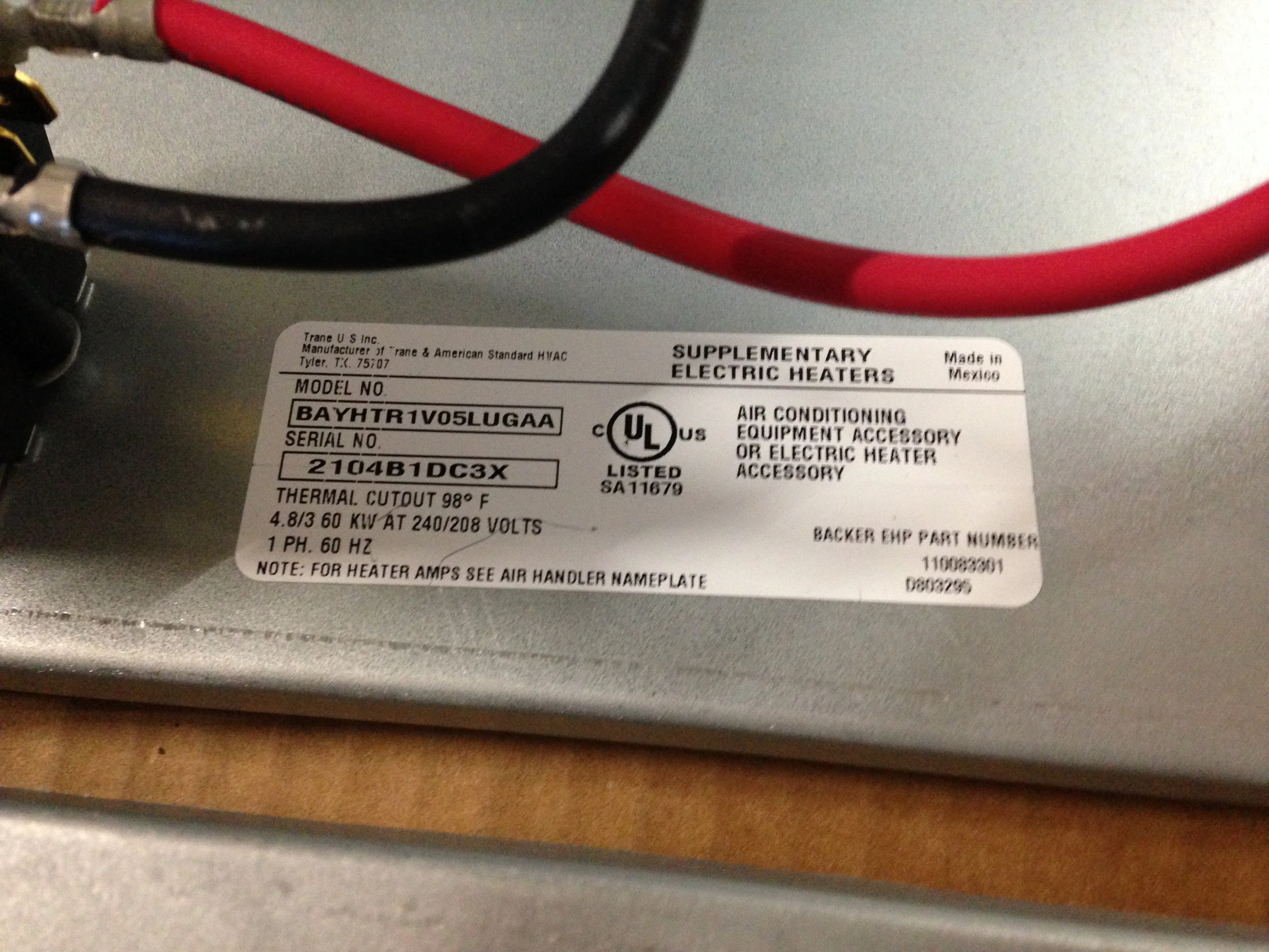 3 Ton Convertible Packaged AC, 208-230/60/1, 13.4 SEER2, R-410A and 5 Kw Electric Heat Kit W/Lug - Image 4