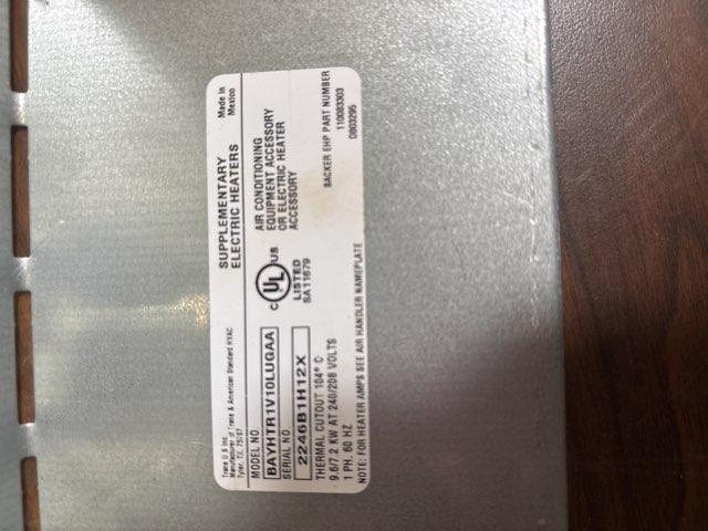 3 Ton Convertible Packaged Air Conditioning 208-230/60/1 13.4 SEER2 R410A and 10KW Electric Heat Kit - Image 4