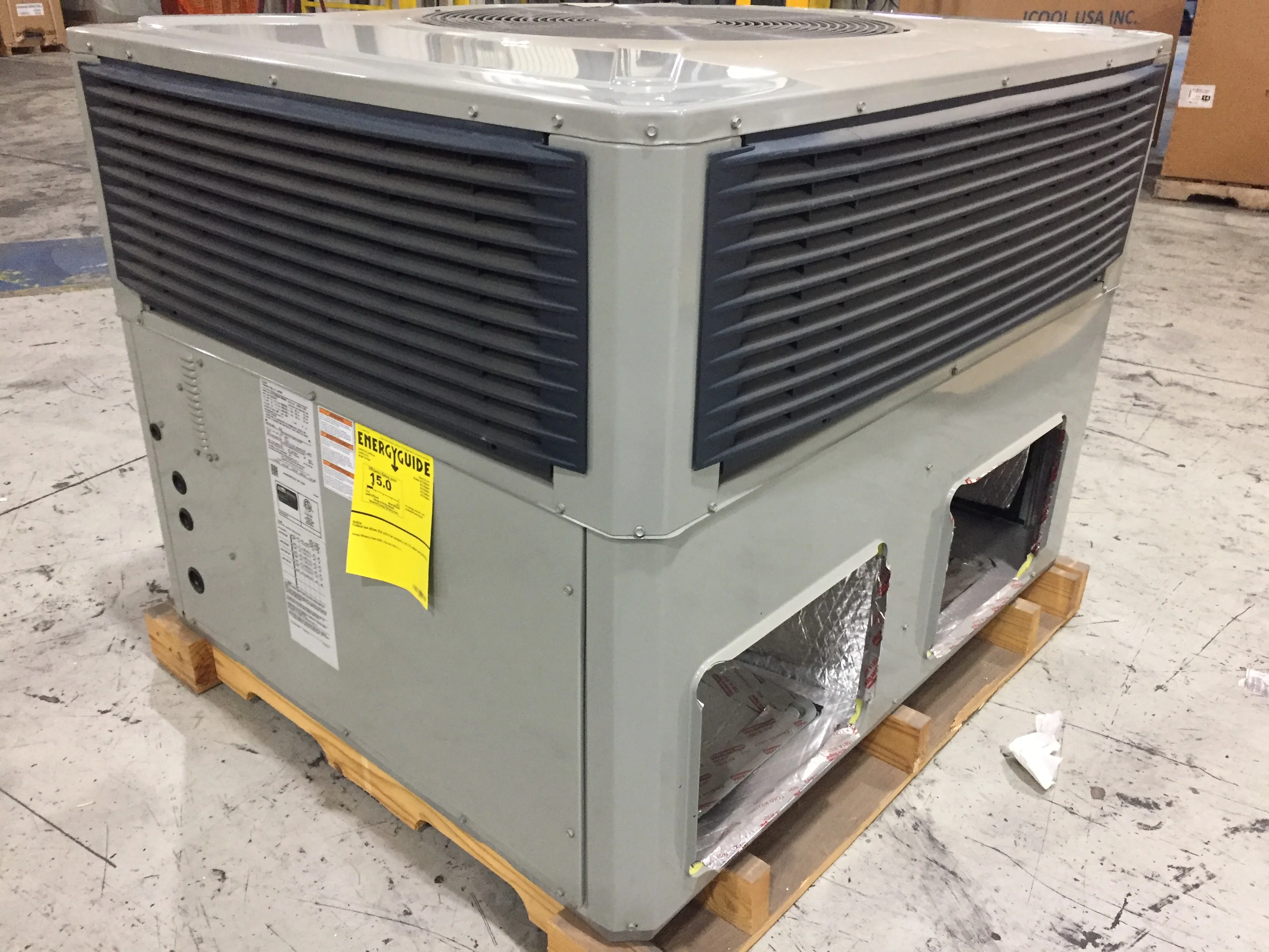 3 TON CONVERTIBLE PACKAGED AIR CONDITIONING UNIT, 15 SEER, 208-230/60/1, R410A - Image 3