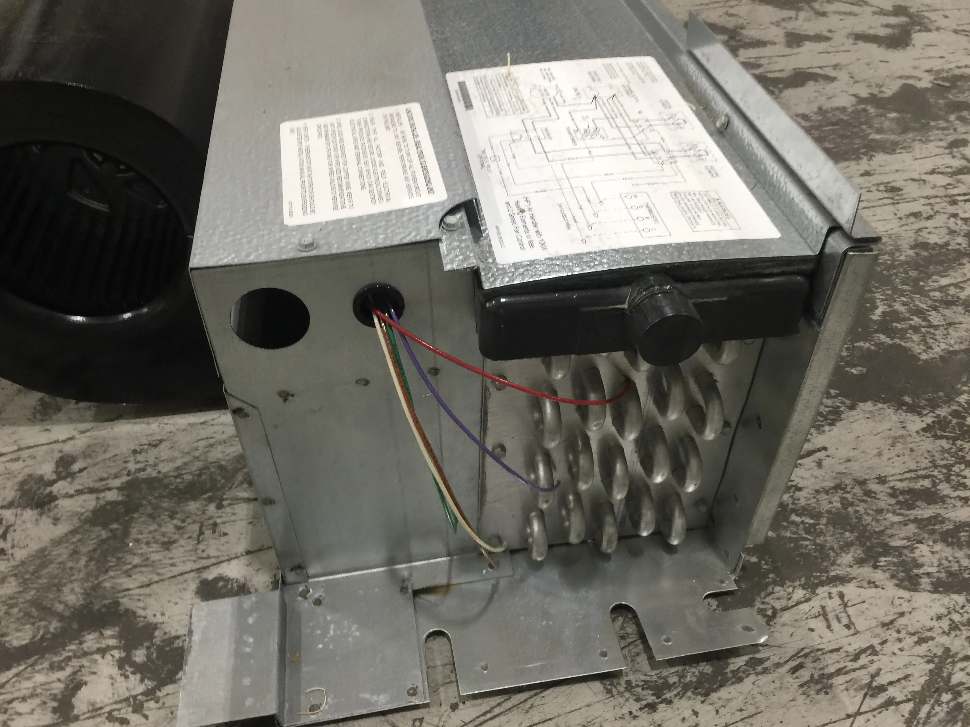 3 Ton Horizontal Ceiling Fancoil W/067 Piston 5 Kw Heat 13 SEER 208-230/60/1 R-410A - Image 6