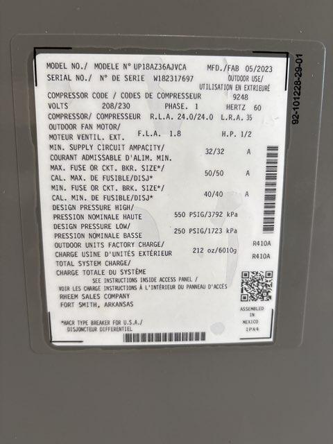 3 Ton Inverter Split-System Communicating Compatible Heat Pump 208-230/60/1 R410A 18 SEER2 - Image 5