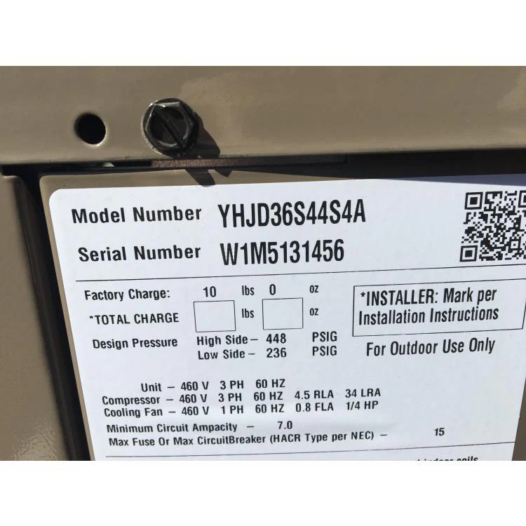 COMMERCIAL USE ONLY 3 Ton LX Series Split-System Heat Pump 460/60/3 R-410A - Image 8