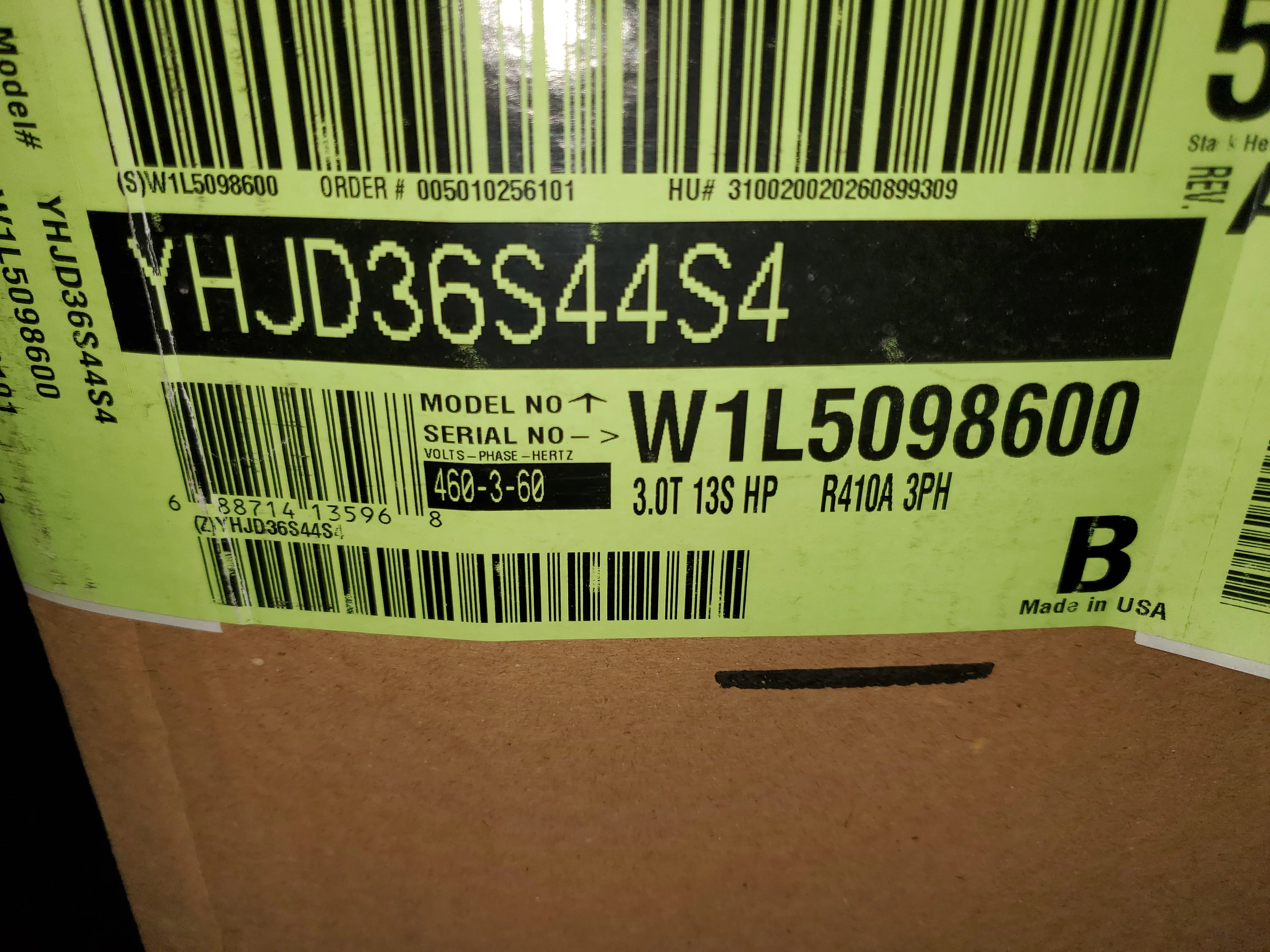 COMMERCIAL USE ONLY 3 Ton LX Series Split-System Heat Pump; 460/60/3, R-410A - Image 5