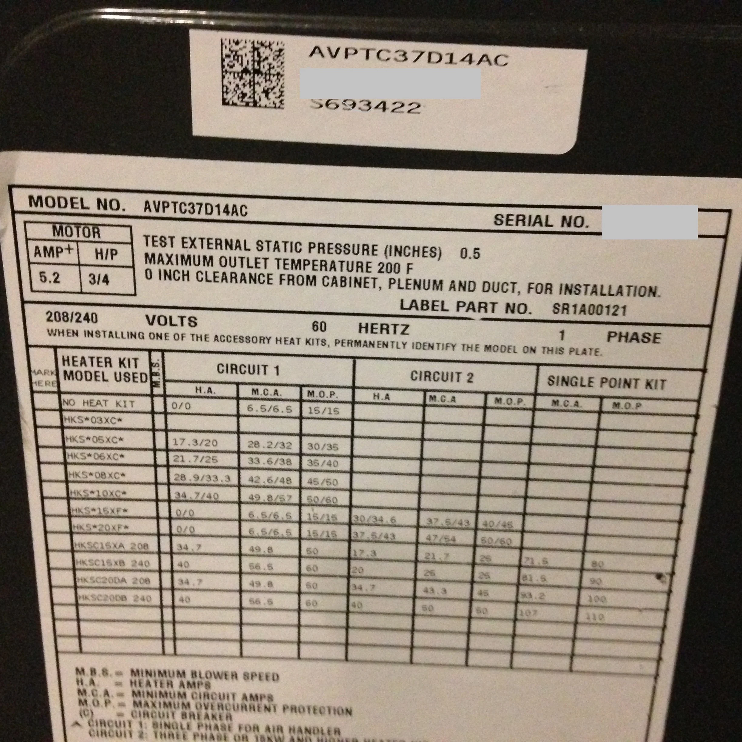 3 Ton Multiposition ECM Communicating Compatible Fancoil 208-230/60/1 CFM 13 SEER - Image 4
