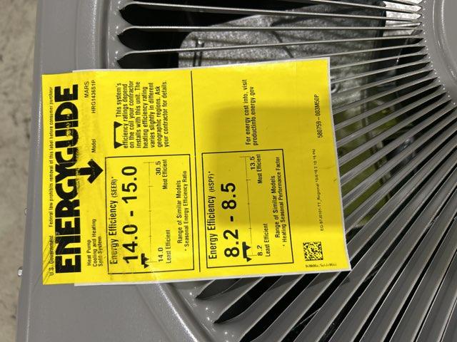 3 Ton Single-Stage Split-System Heat Pump 208-230/60/1 R410A 14 SEER - Image 3