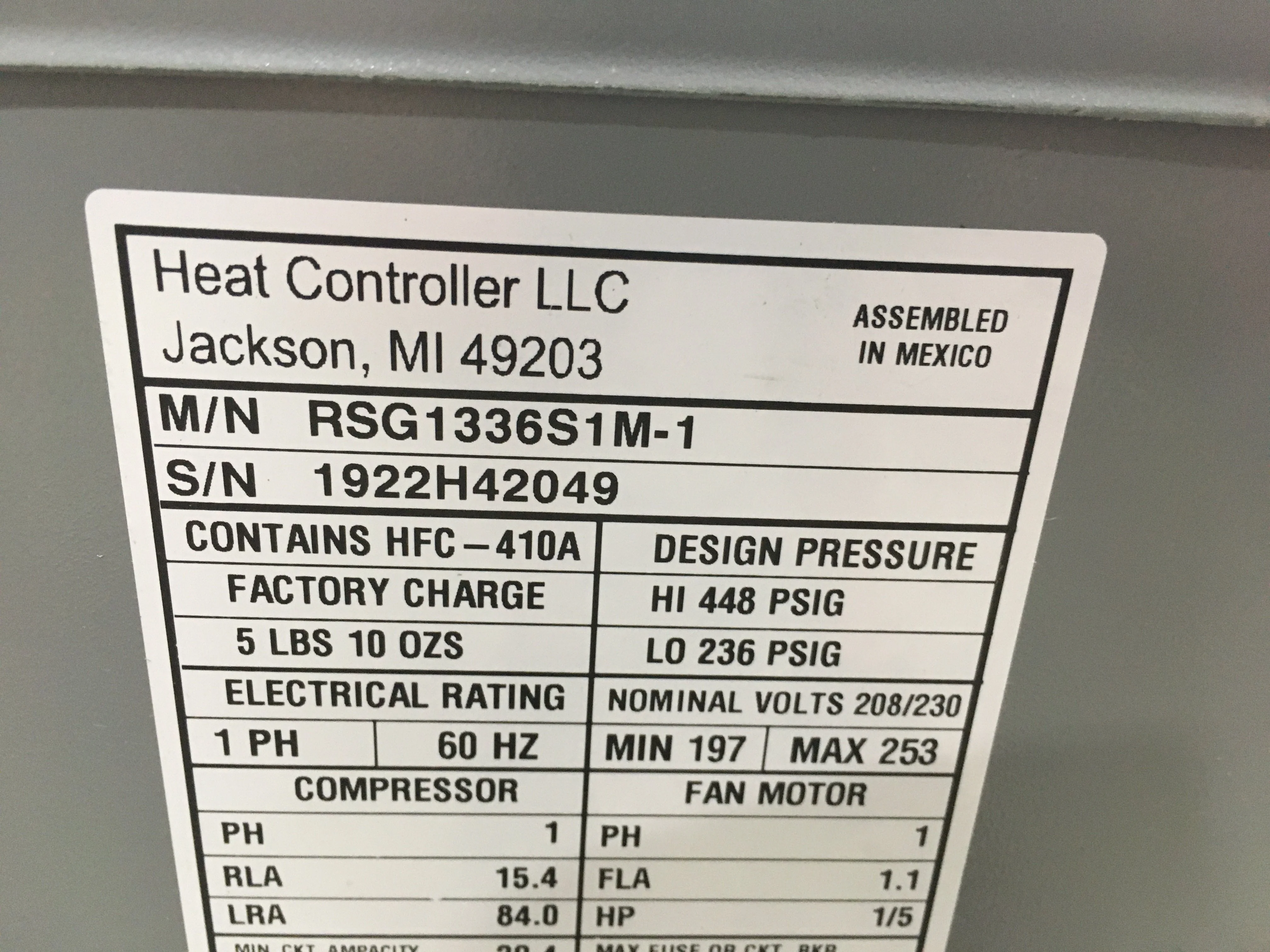 3 Ton Split-System Air Conditioner 208-230/60/1 R-410A 13 Seer - Image 5