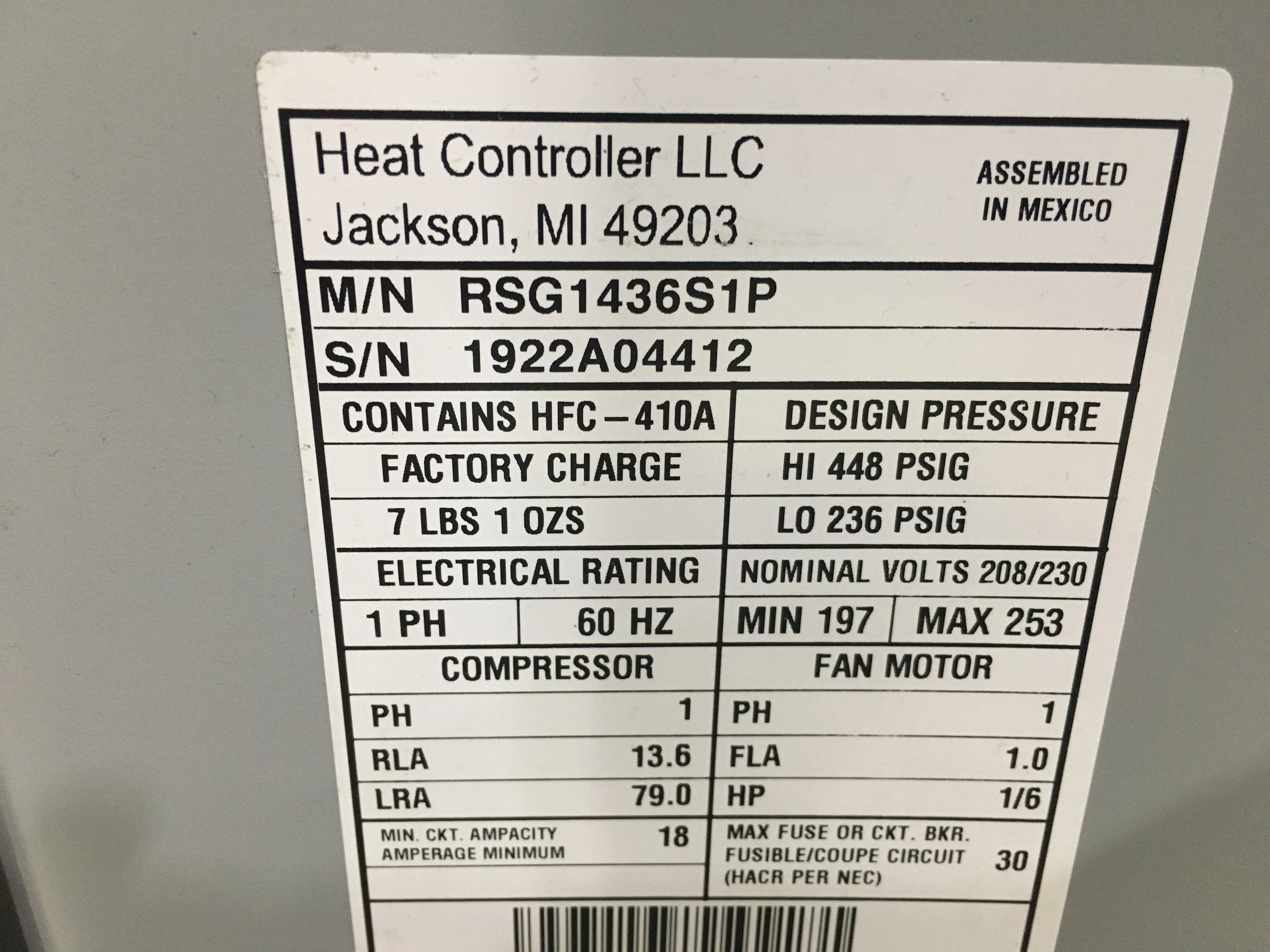 3 Ton Split-System Air Conditioner 208-230/60/1 R-410A 14 SEER - Image 5