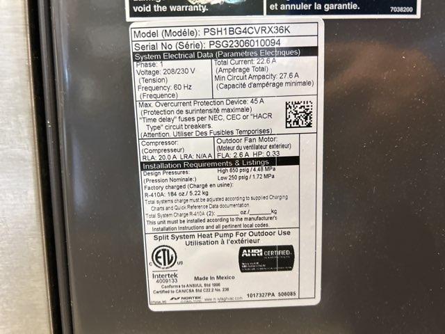 3 Ton Split-System Communicating Inverter Heat Pump 208-230/60/1 R-410A 19 SEER - Image 5