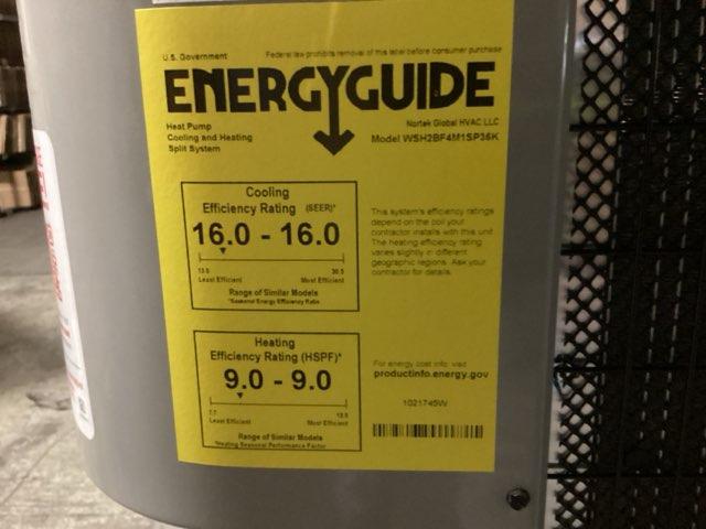 3 Ton Single Stage Split-System Heat Pump 208-230/60/1 R410A 16 SEER - Image 4