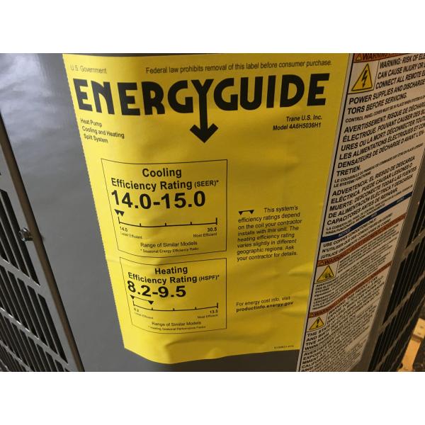 3 TON SPLIT-SYSTEM HEAT PUMP 208-230/60/1 R410A 15 SEER - Image 4