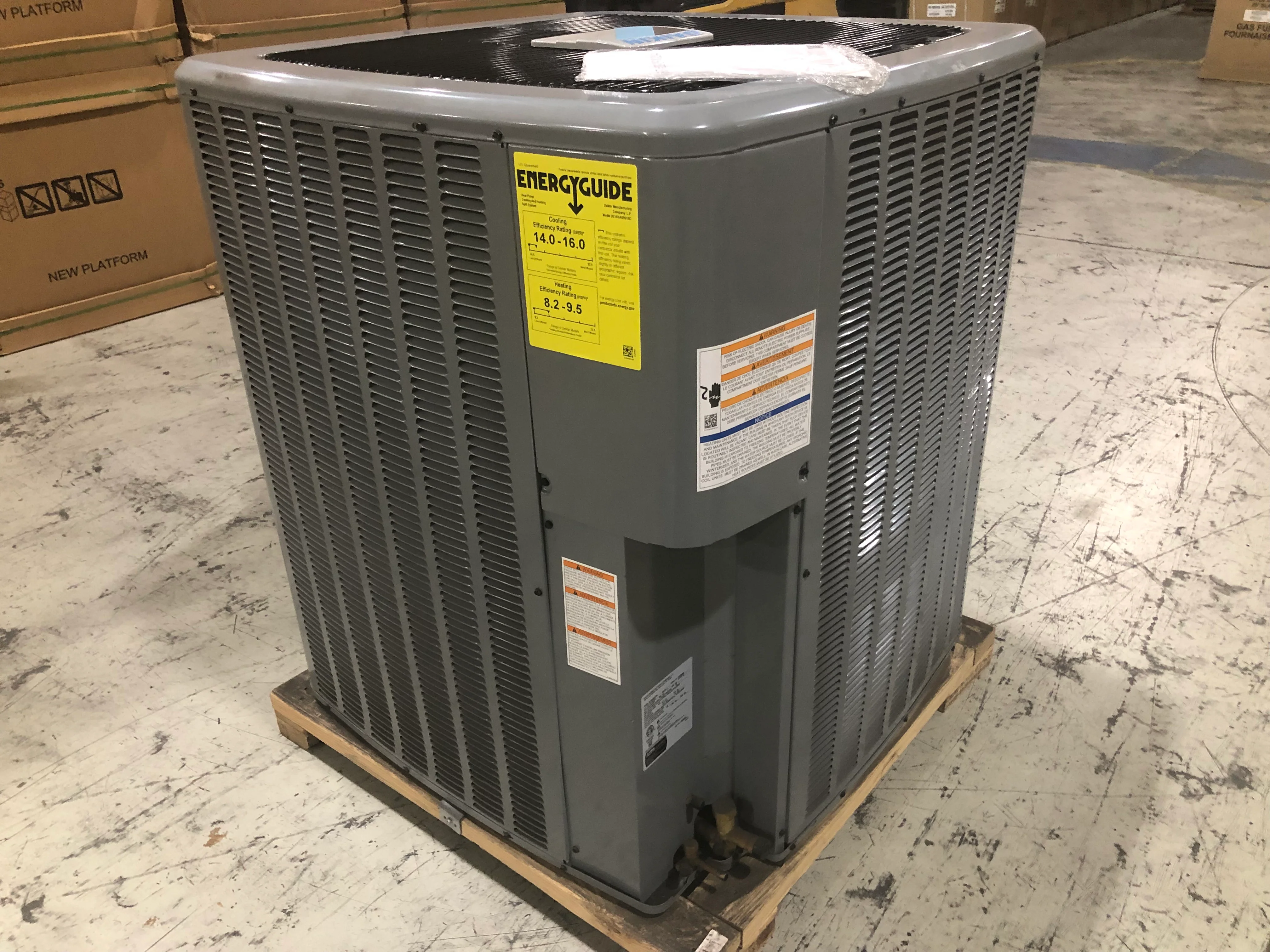 3 Ton Single Stage Split-System Heat Pump 208-230/60/1 R410A 16 SEER - Image 2