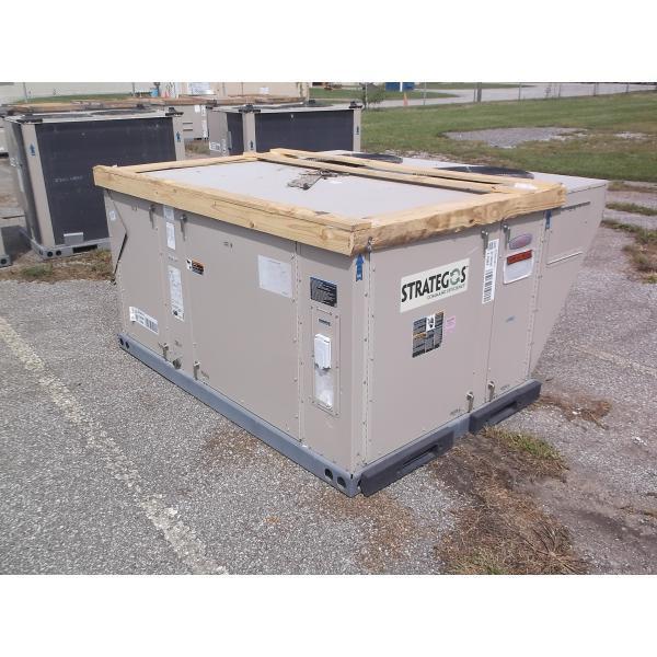 3 Ton Down Hi Eff Electric Cooling Belt Driven Packaged Rooftop /W 15 Kw Electric Heat - Image 2