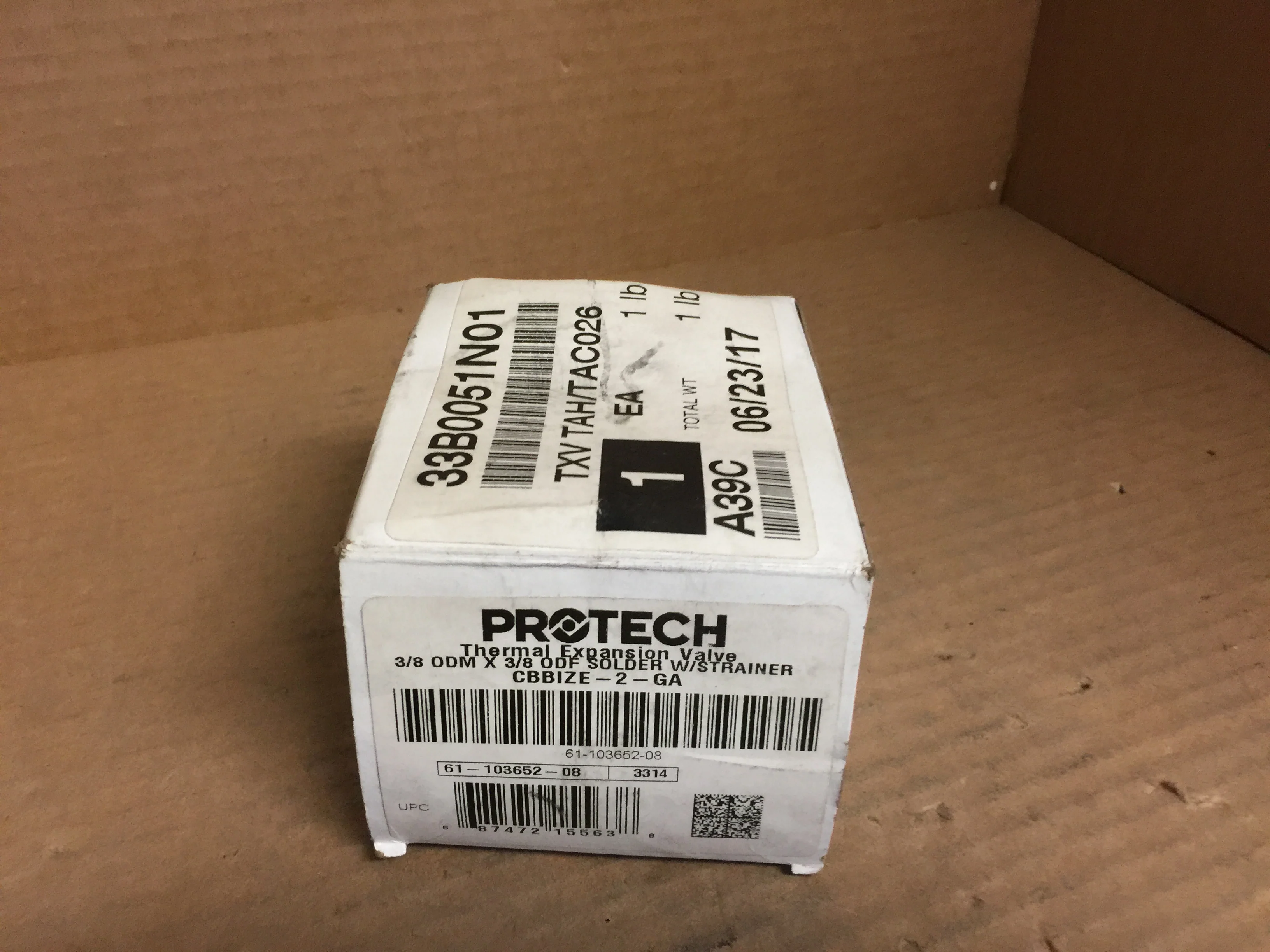 3 Ton Thermal Expansion Valve with Strainer; R-410A - Image 8
