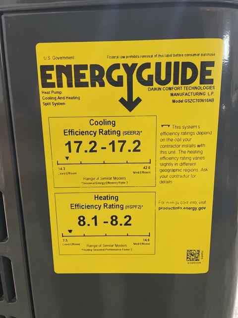3 Ton Two-Stage Split-System Communicating Compatible Heat Pump 208-230/60/1 R410A 17.2 SEER2 - Image 5