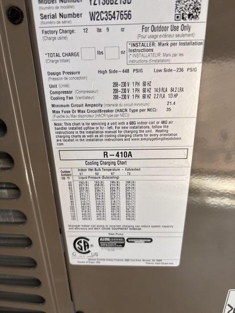 3 Ton Two-Stage Split-System Communicating Compatible Heat Pump 208-230/60/1 R410A 19 SEER - Image 5
