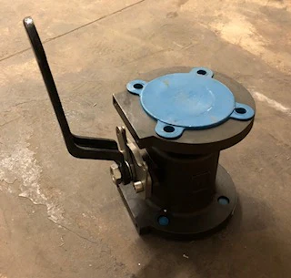 3" Uni-Body Flanged "F91" Series Fire-Safe Carbon Steel Class "150" Ball Valve w/Operating Lever - Image 7