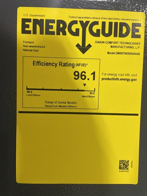 30,000 BTU 2-Stg Up/Horz Gas Furnace 96%, 2 Ton 1-Stg SS AC 14.3 SEER2, 2 Ton Up/Down Cased V Coil - Image 6
