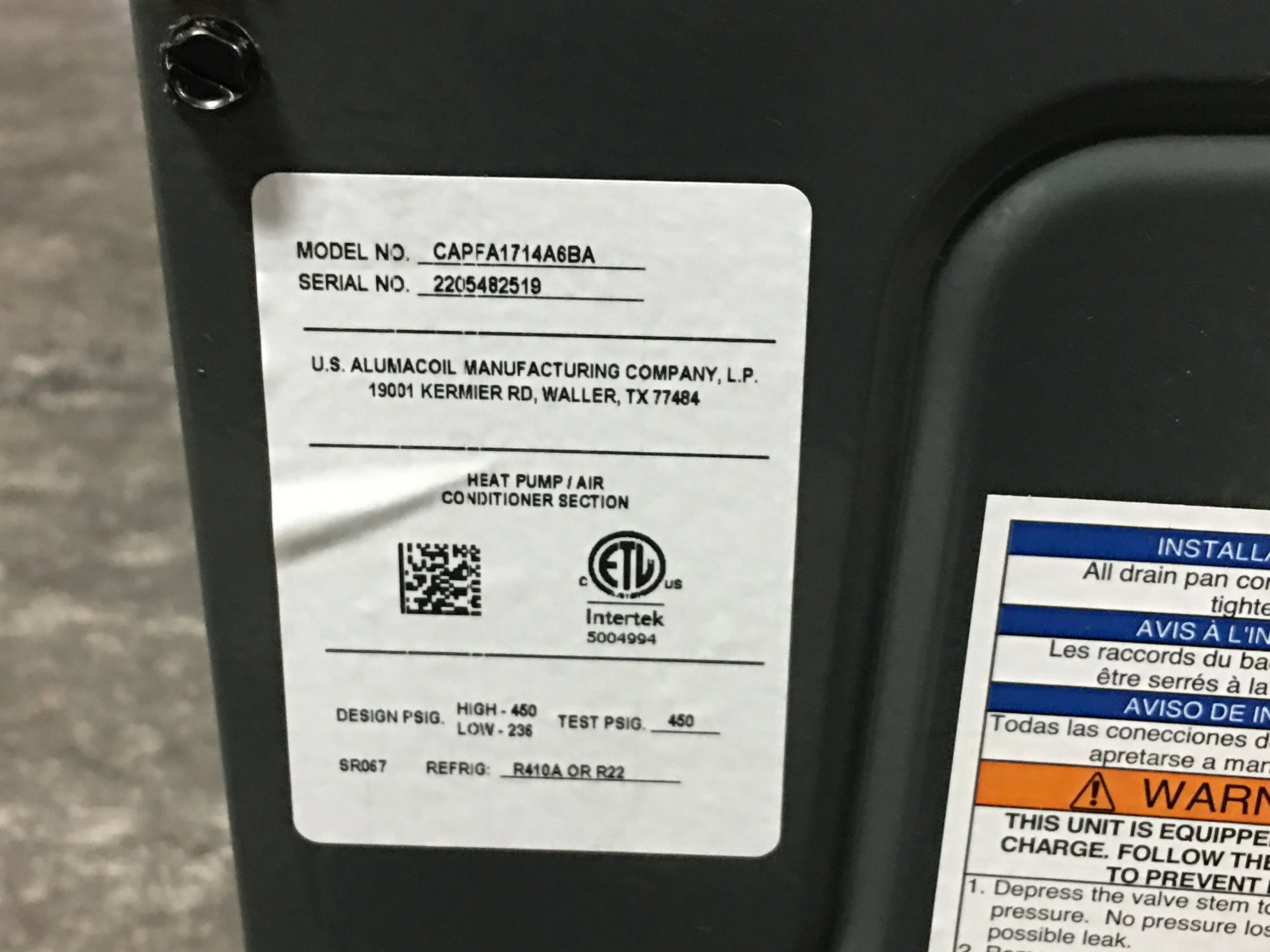30,000 BTU Up/Horz ECM Gas Furnace 96% and 1.5 Ton SS AC 14.3 SEER2 and 1.5 Ton Up/Down Cased A Coil - Image 6