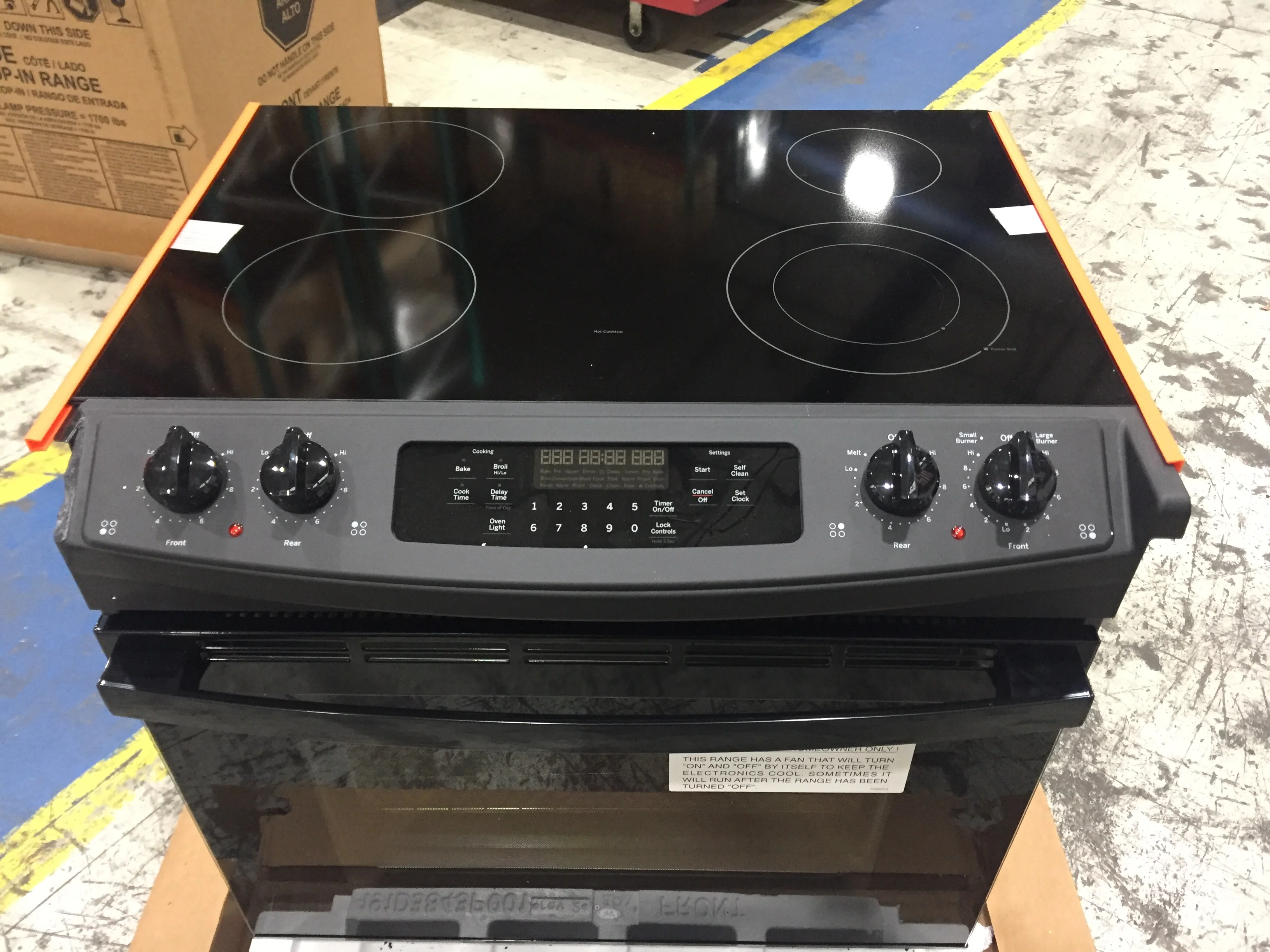 30 Drop-In Electric Range; 208/240V - Image 2