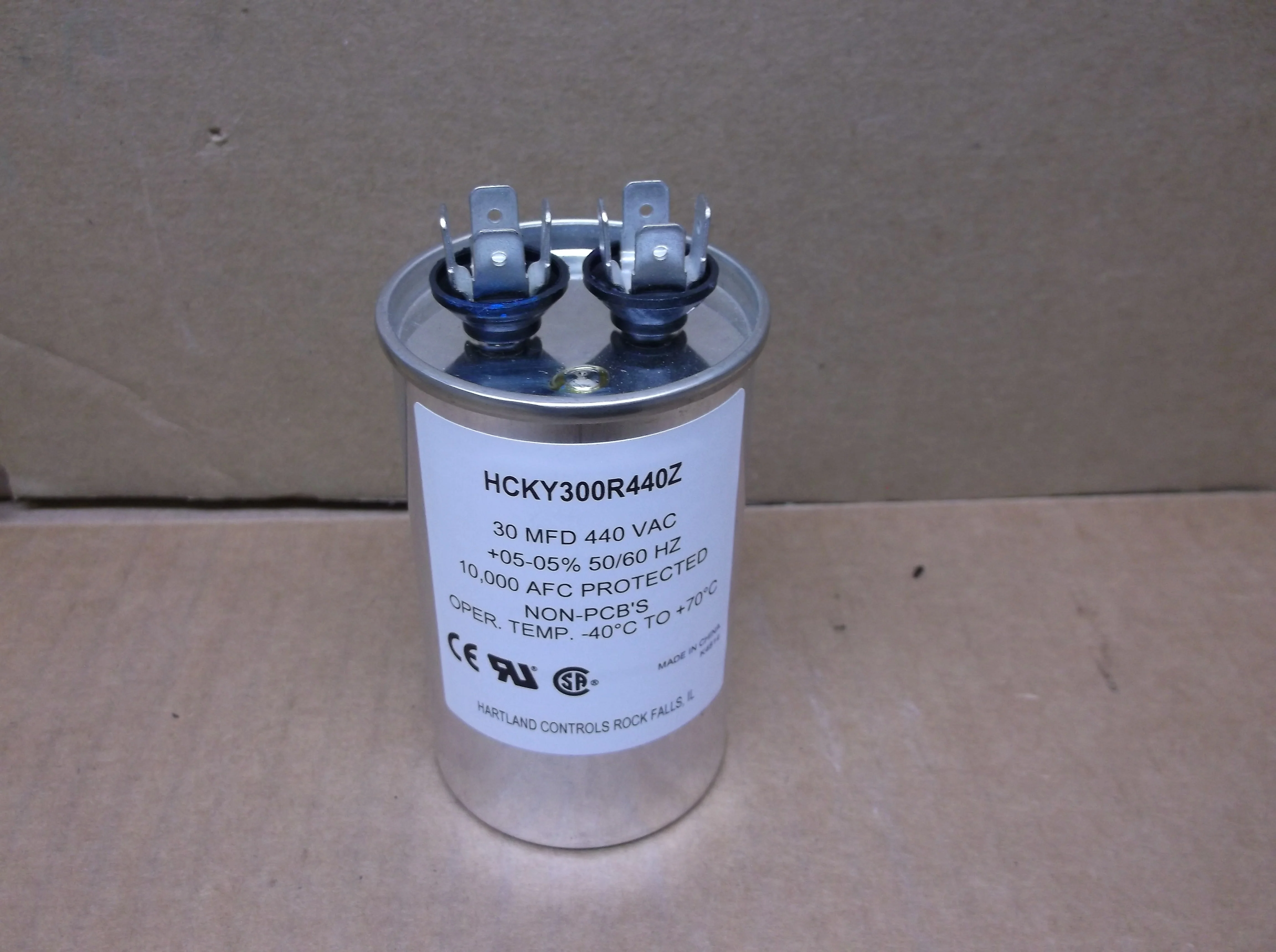 30 MFD x 440 VAC Round Run Capacitor - Image 4